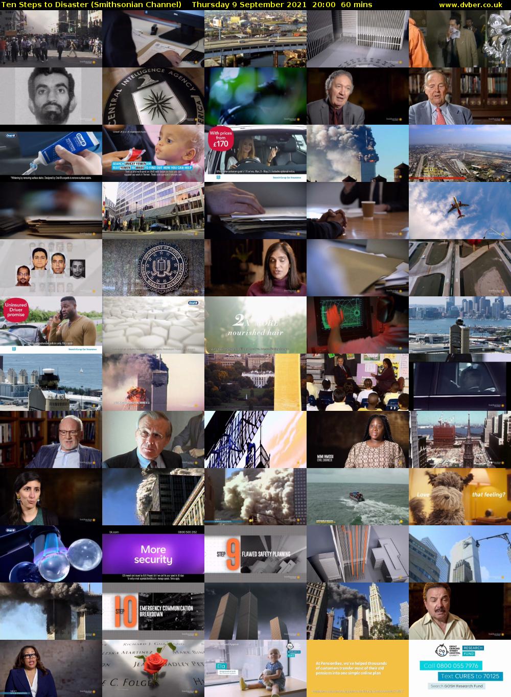 Ten Steps to Disaster (Smithsonian Channel) Thursday 9 September 2021 21:00 - 22:00