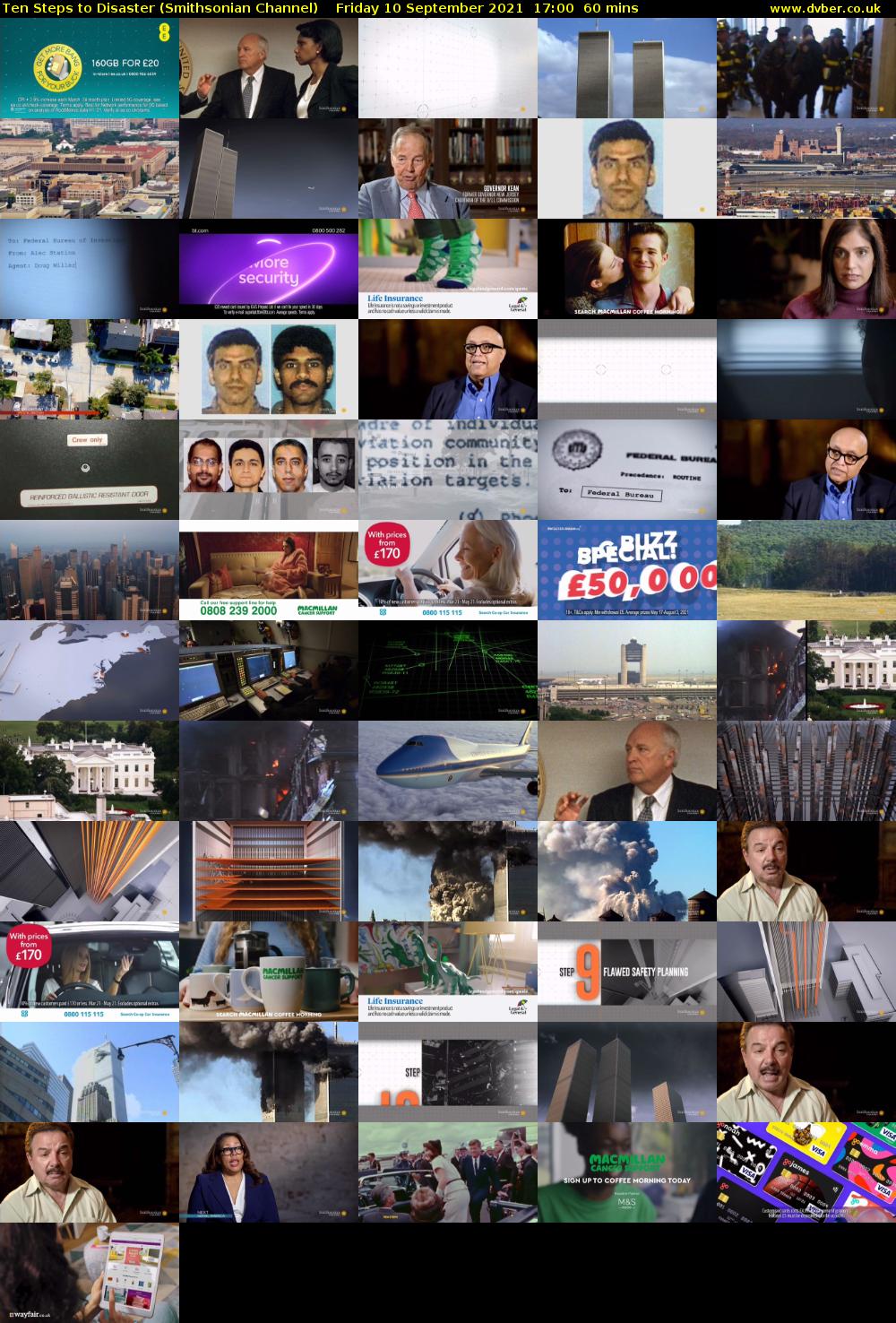 Ten Steps to Disaster (Smithsonian Channel) Friday 10 September 2021 18:00 - 19:00