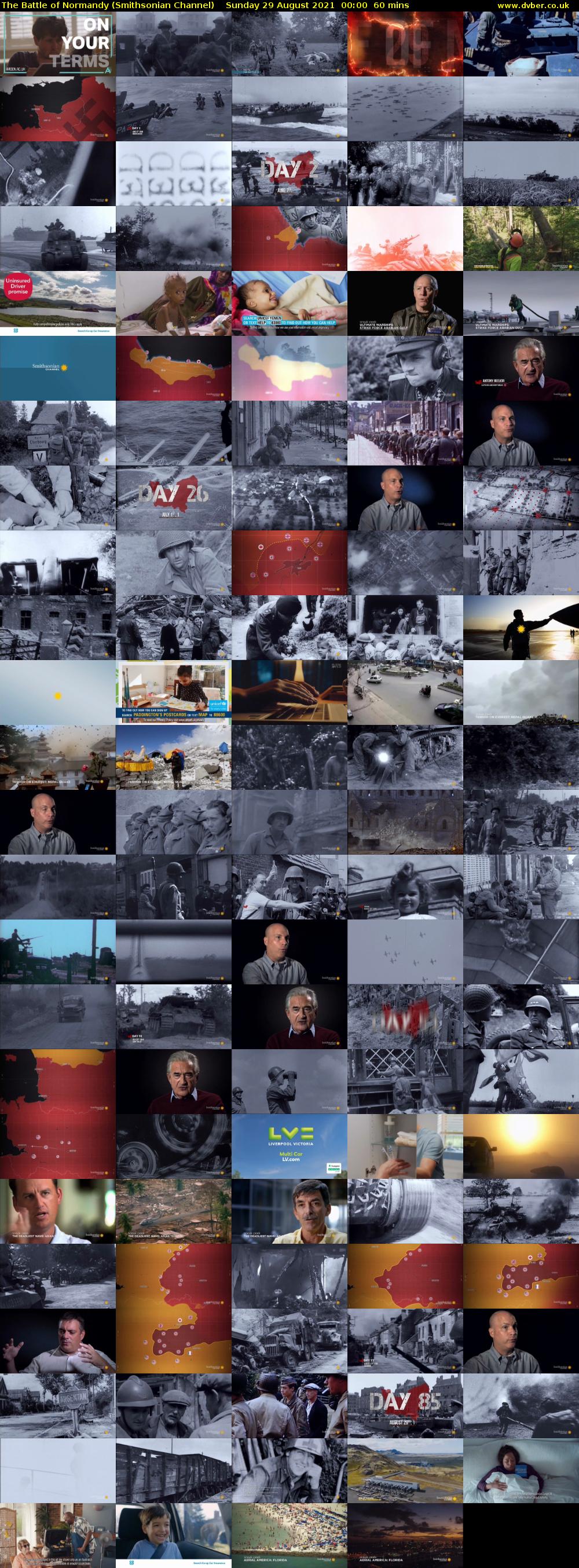 The Battle of Normandy (Smithsonian Channel) Sunday 29 August 2021 01:00 - 02:00