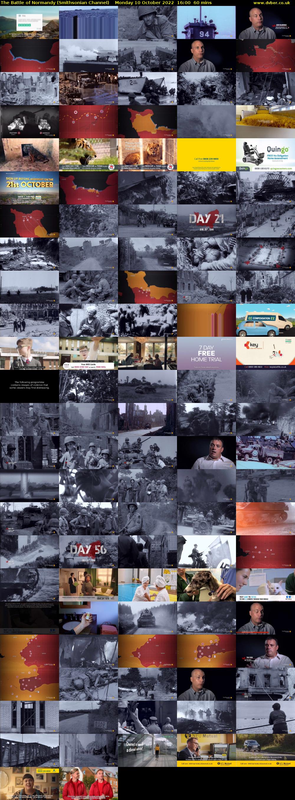 The Battle of Normandy (Smithsonian Channel) Monday 10 October 2022 16:00 - 17:00