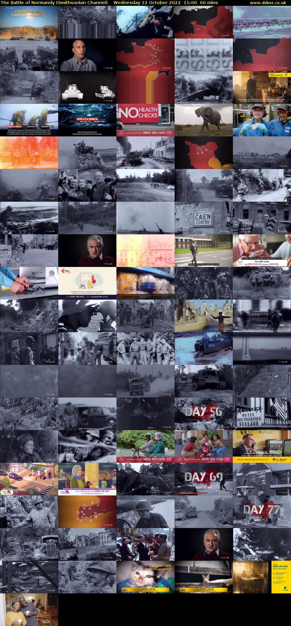 The Battle of Normandy (Smithsonian Channel) Wednesday 12 October 2022 11:00 - 12:00
