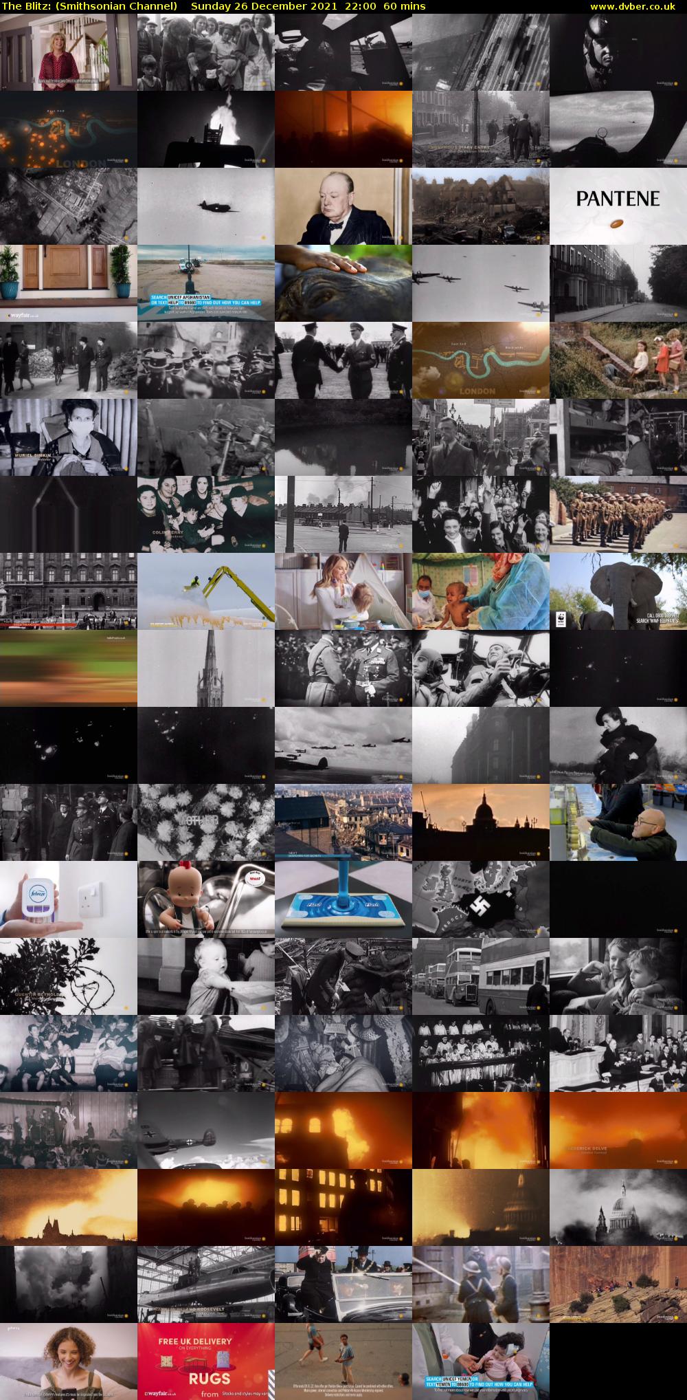 The Blitz: (Smithsonian Channel) Sunday 26 December 2021 22:00 - 23:00