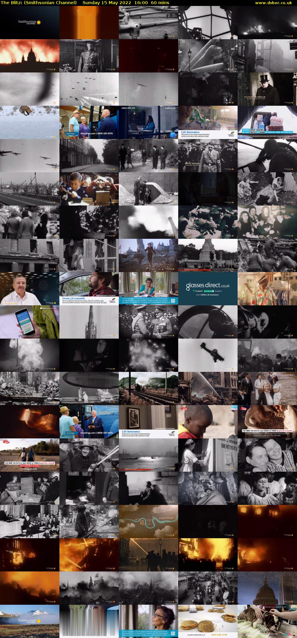 The Blitz: (Smithsonian Channel) Sunday 15 May 2022 16:00 - 17:00
