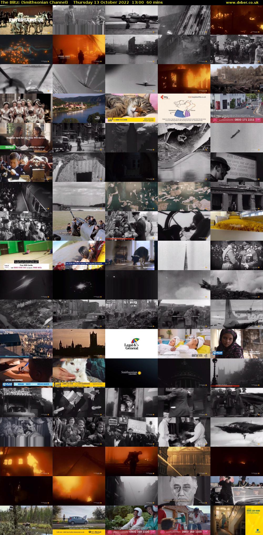 The Blitz: (Smithsonian Channel) Thursday 13 October 2022 13:00 - 14:00