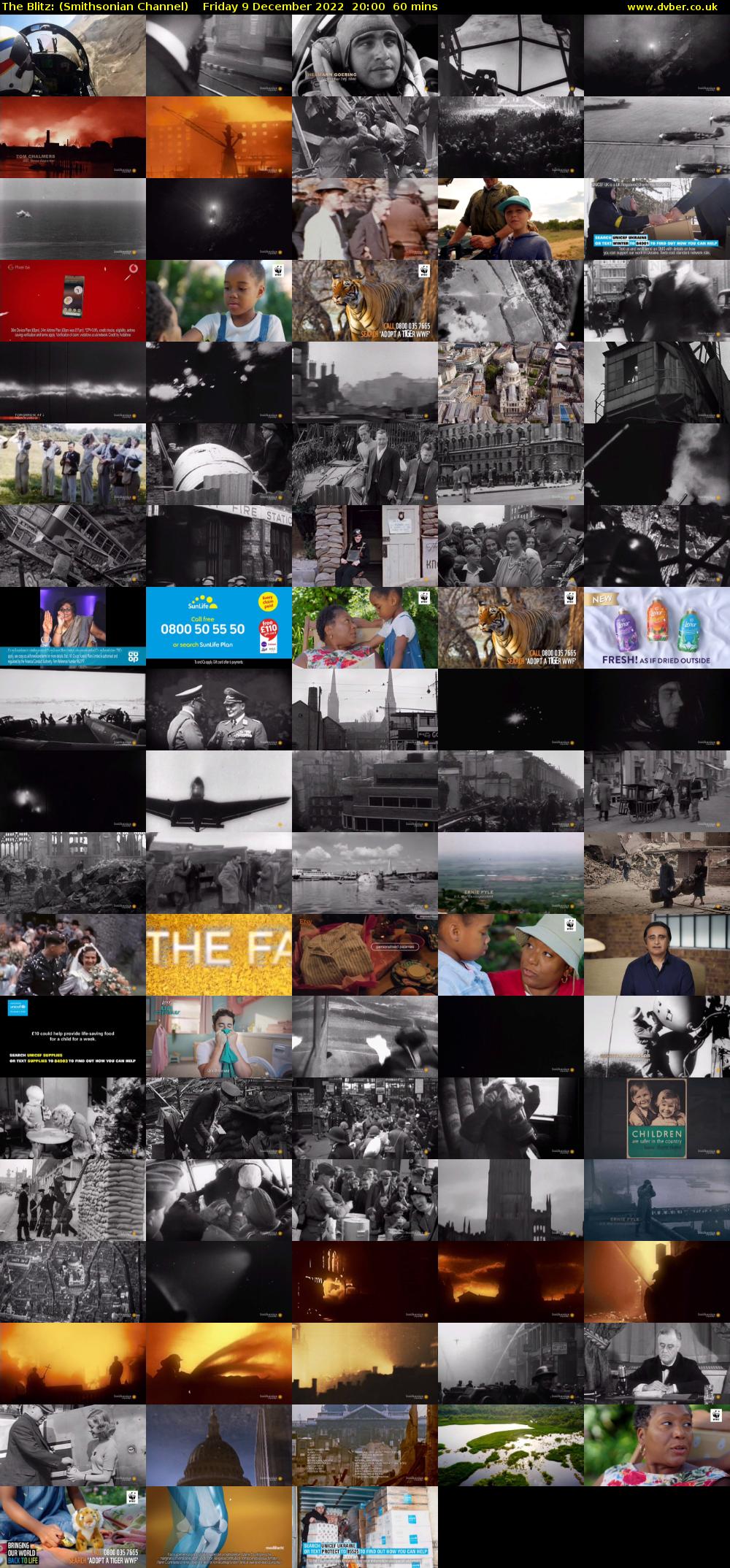 The Blitz: (Smithsonian Channel) Friday 9 December 2022 20:00 - 21:00