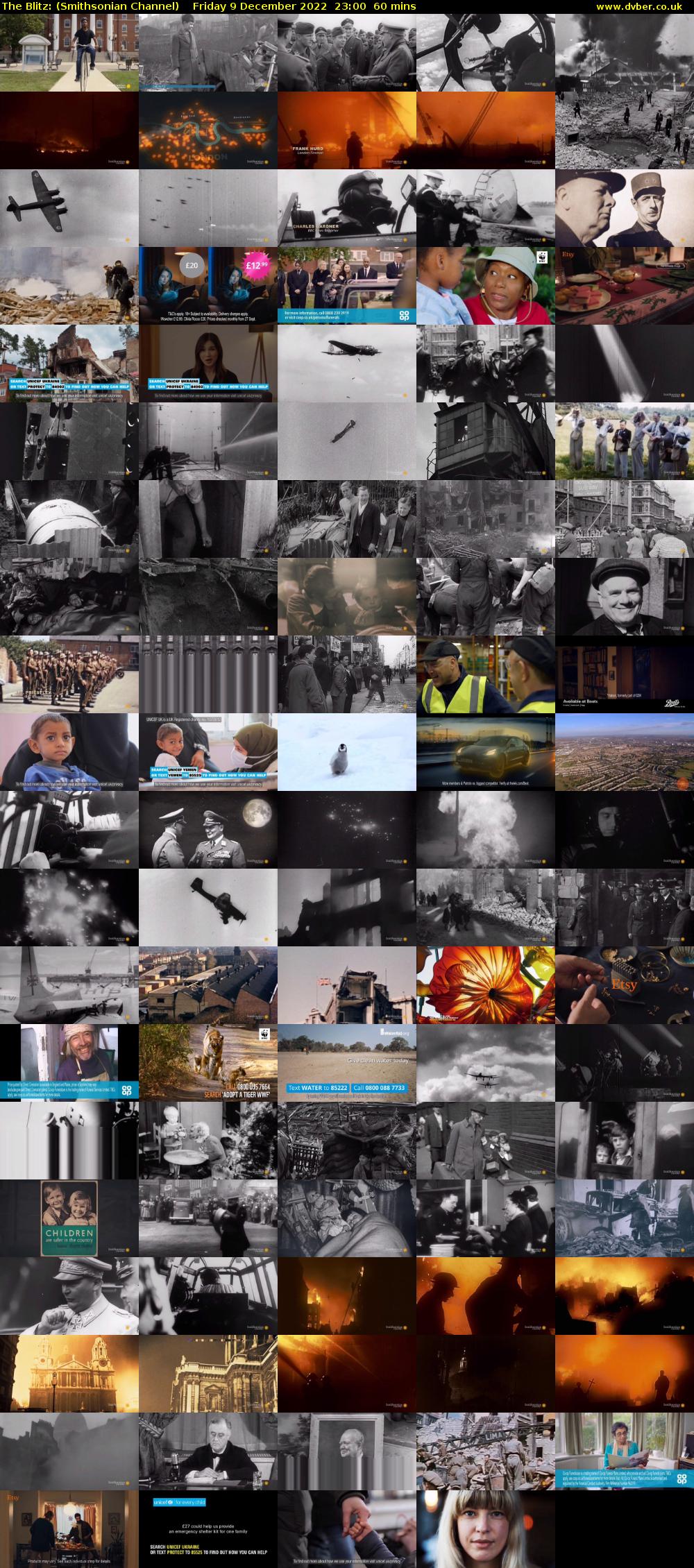 The Blitz: (Smithsonian Channel) Friday 9 December 2022 23:00 - 00:00