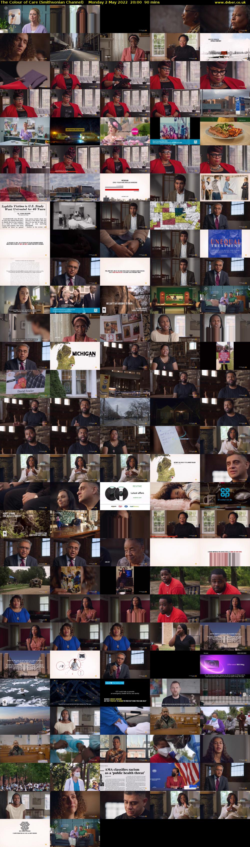 The Colour of Care (Smithsonian Channel) Monday 2 May 2022 20:00 - 21:30