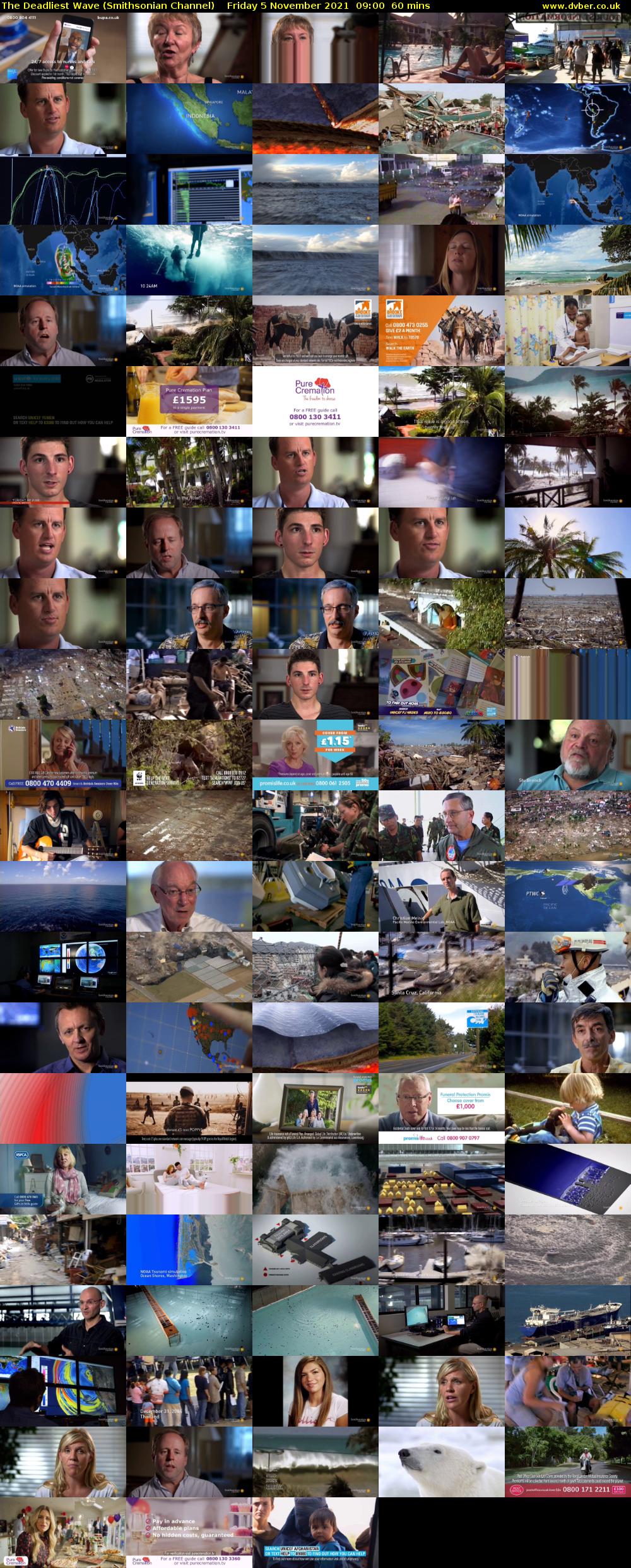 The Deadliest Wave (Smithsonian Channel) Friday 5 November 2021 09:00 - 10:00