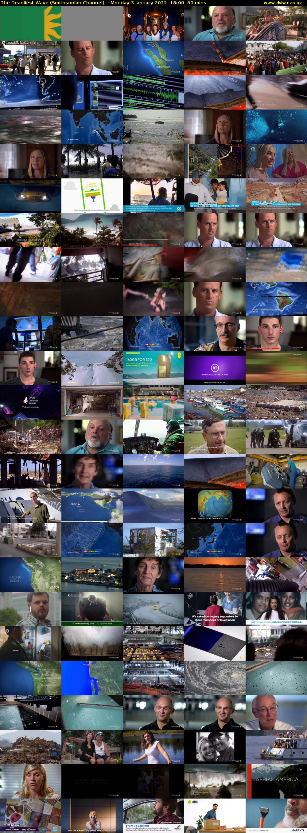 The Deadliest Wave (Smithsonian Channel) Monday 3 January 2022 18:00 - 19:00