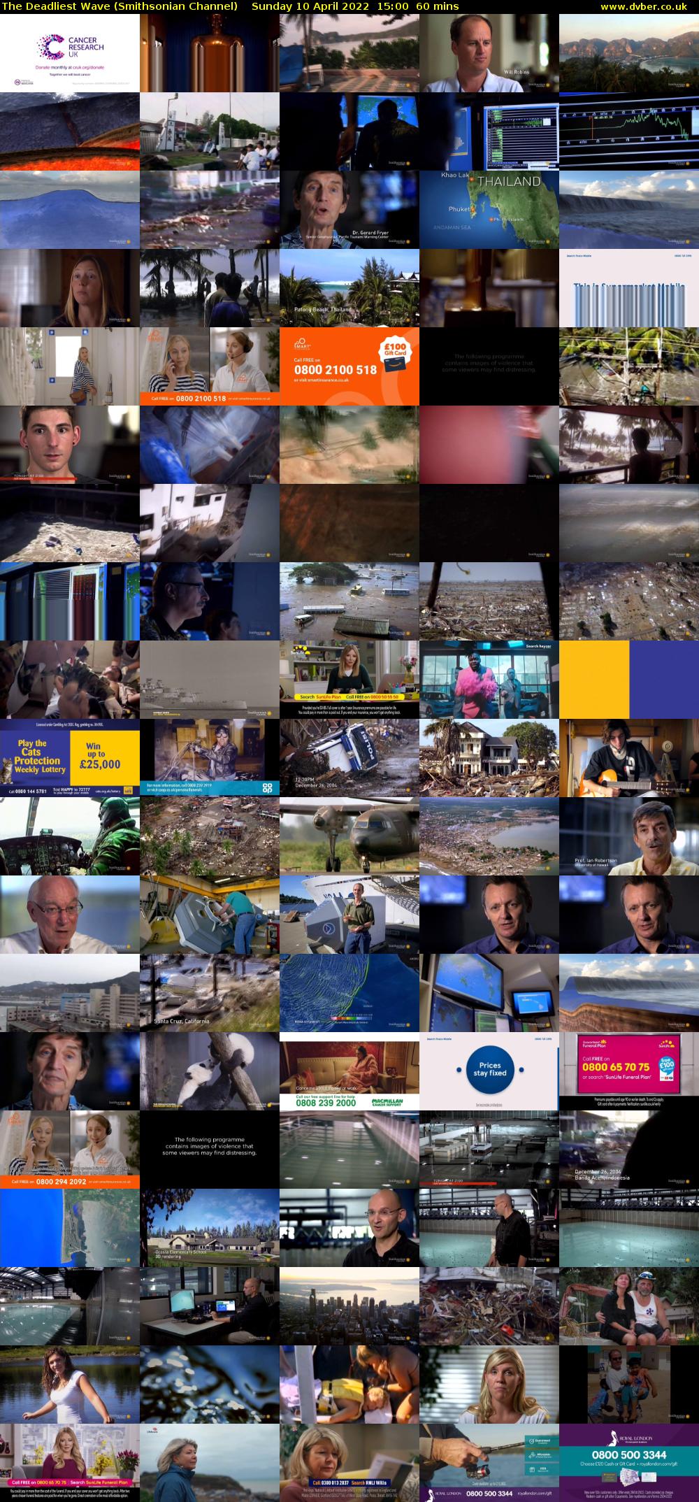 The Deadliest Wave (Smithsonian Channel) Sunday 10 April 2022 15:00 - 16:00