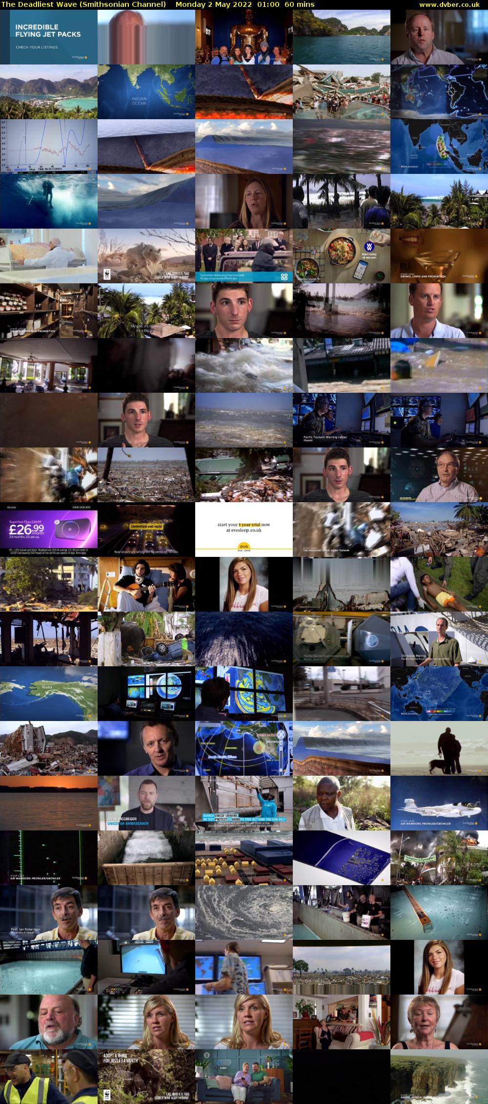The Deadliest Wave (Smithsonian Channel) Monday 2 May 2022 01:00 - 02:00
