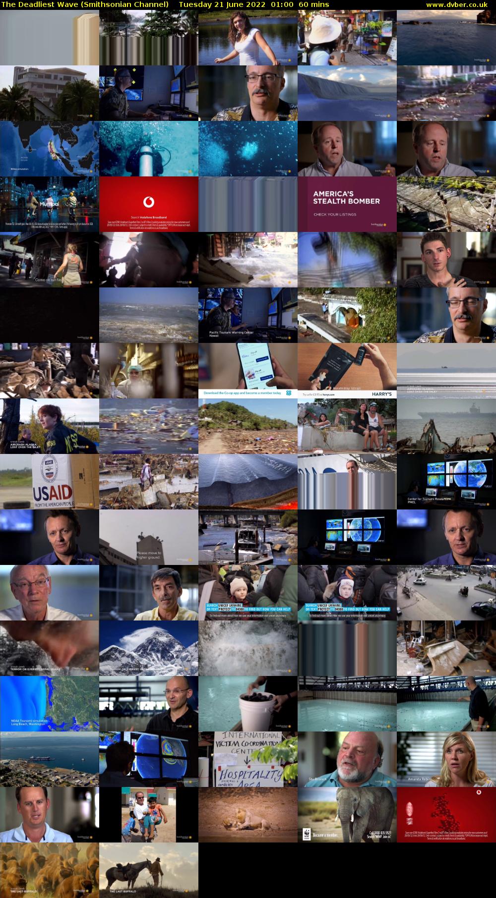 The Deadliest Wave (Smithsonian Channel) Tuesday 21 June 2022 01:00 - 02:00