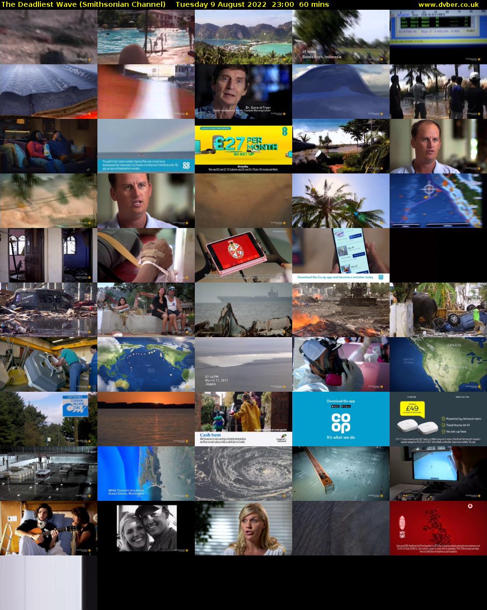 The Deadliest Wave (Smithsonian Channel) Tuesday 9 August 2022 23:00 - 00:00