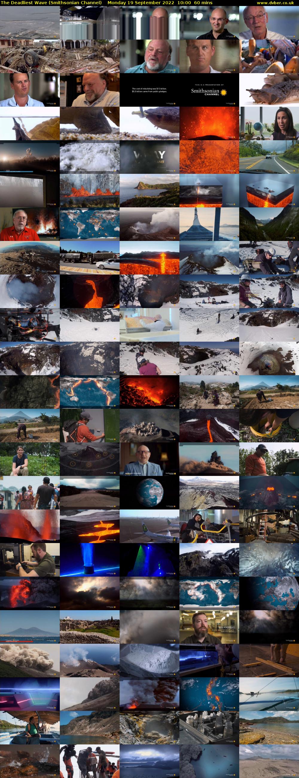 The Deadliest Wave (Smithsonian Channel) Monday 19 September 2022 10:00 - 11:00