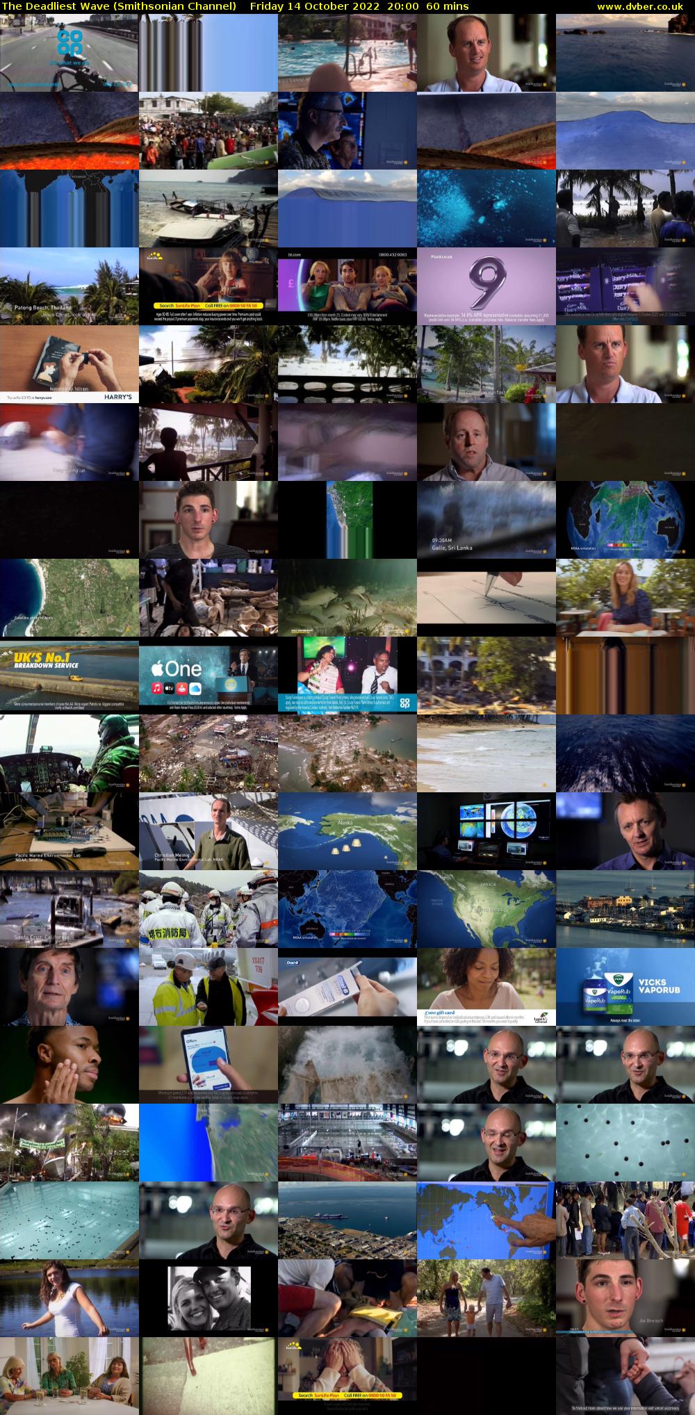 The Deadliest Wave (Smithsonian Channel) Friday 14 October 2022 20:00 - 21:00