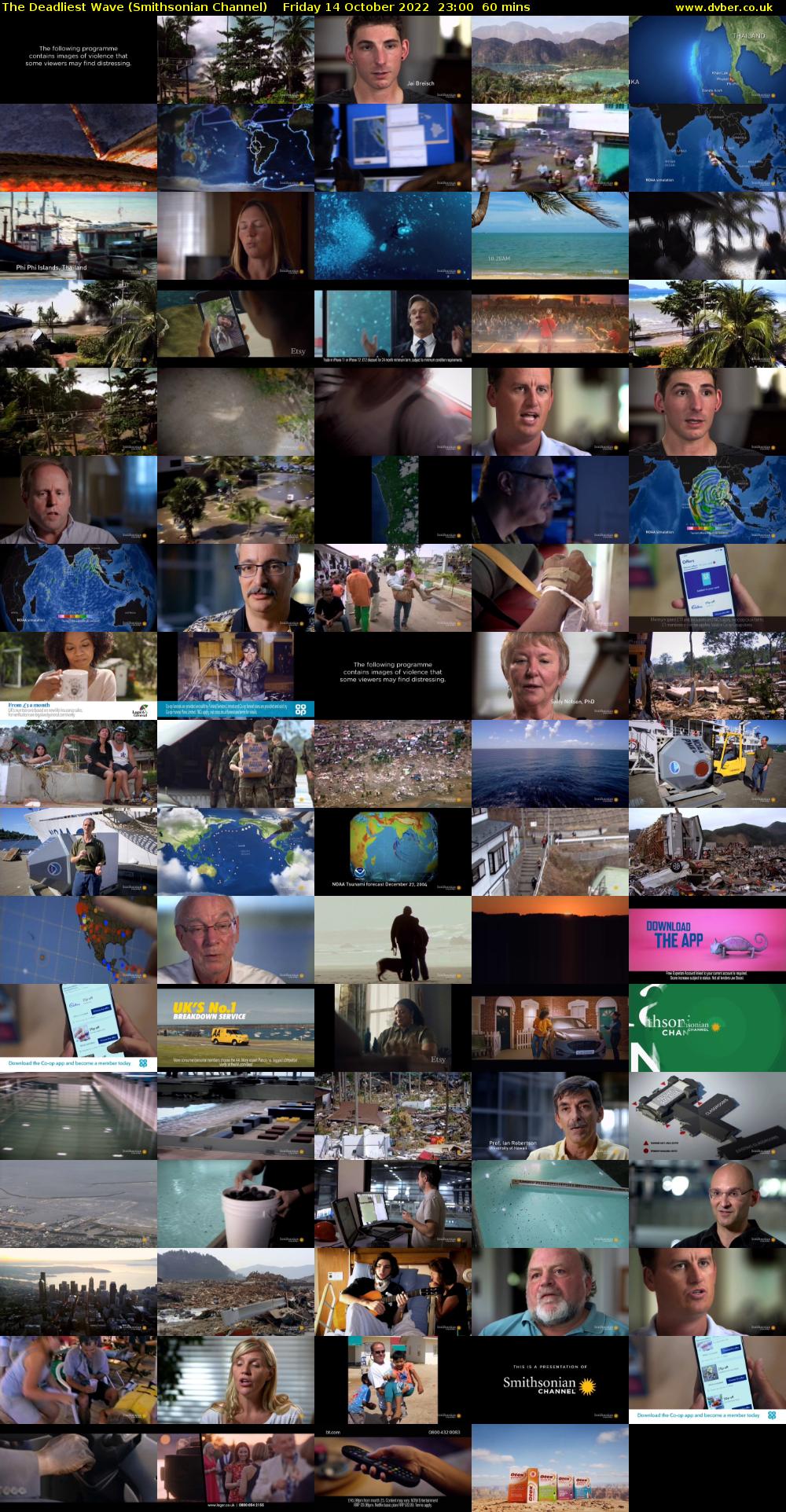 The Deadliest Wave (Smithsonian Channel) Friday 14 October 2022 23:00 - 00:00