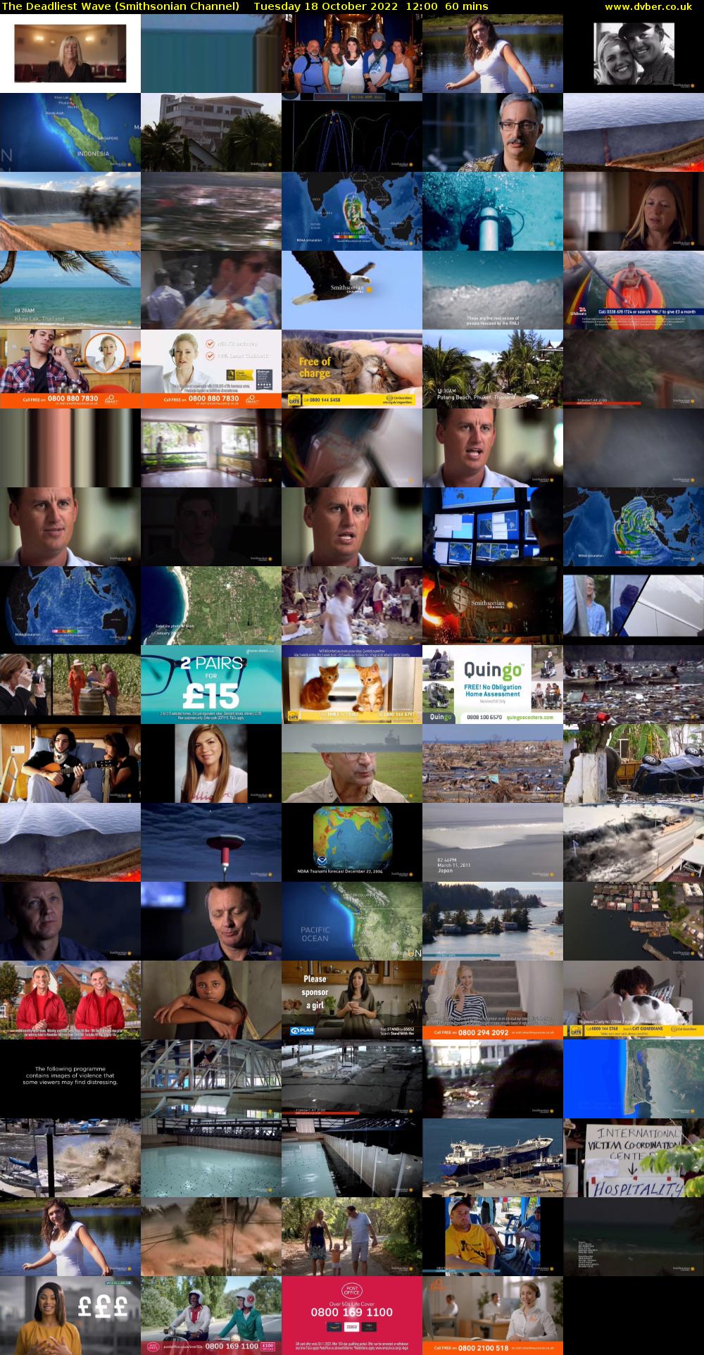 The Deadliest Wave (Smithsonian Channel) Tuesday 18 October 2022 12:00 - 13:00