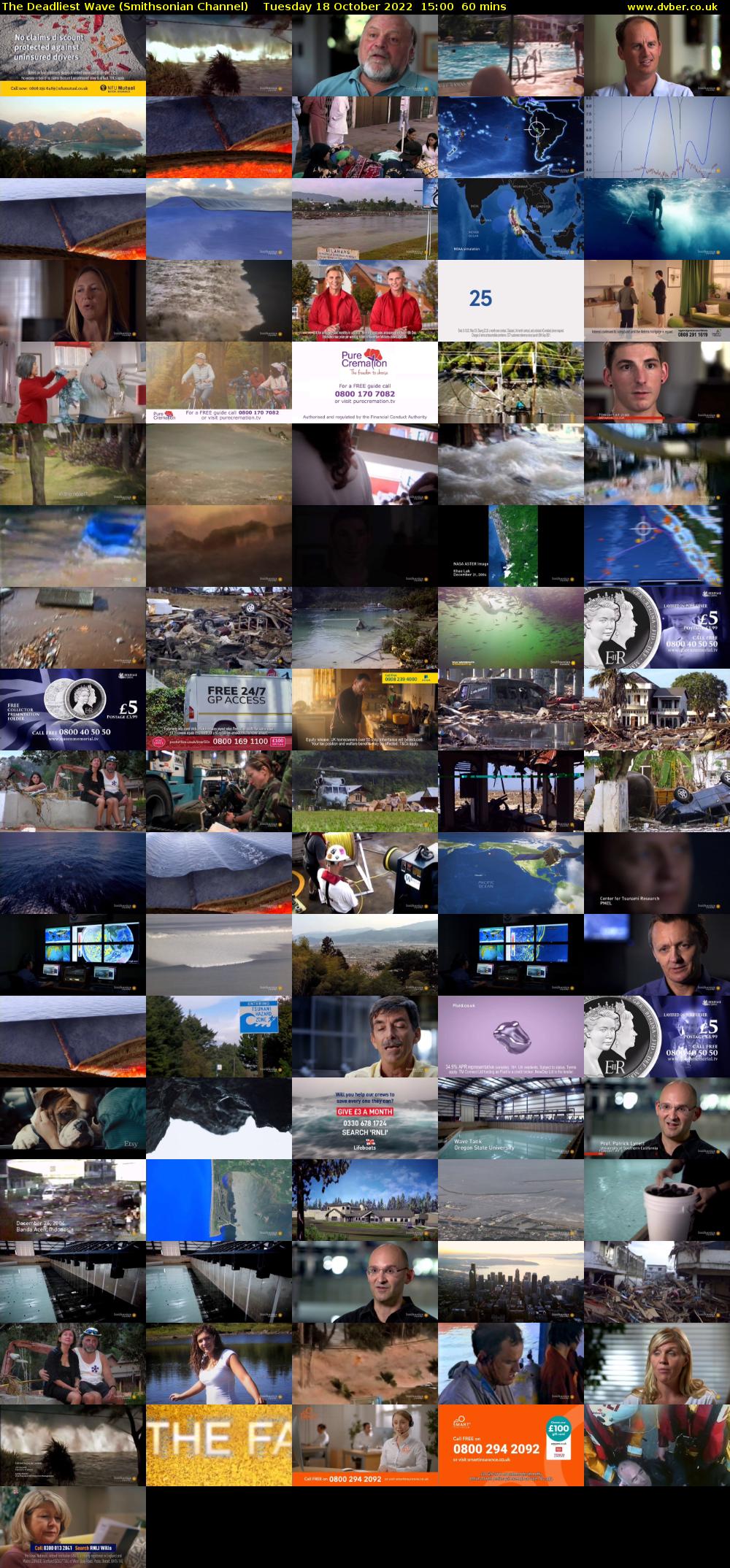 The Deadliest Wave (Smithsonian Channel) Tuesday 18 October 2022 15:00 - 16:00