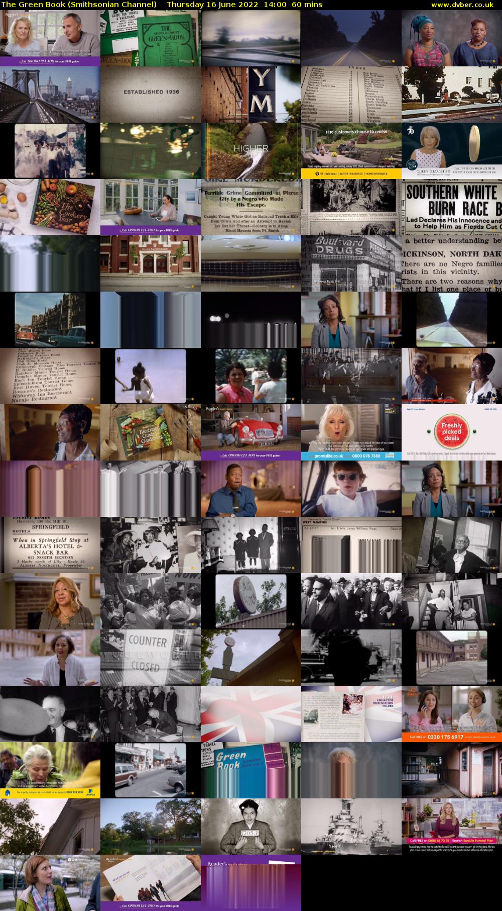The Green Book (Smithsonian Channel) Thursday 16 June 2022 14:00 - 15:00