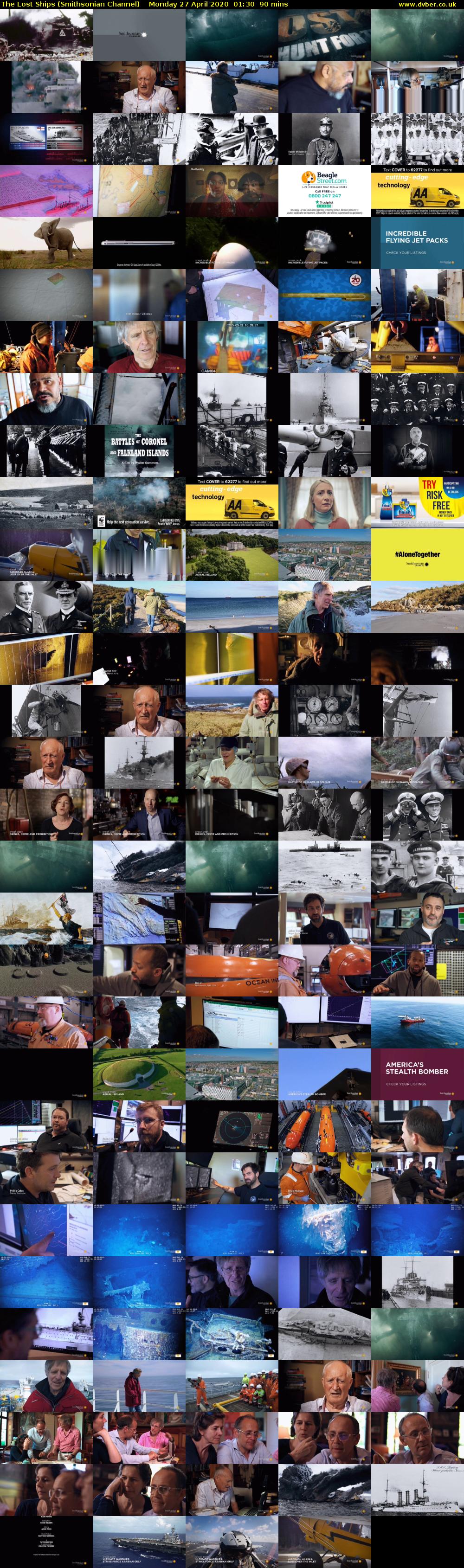 The Lost Ships (Smithsonian Channel) Monday 27 April 2020 01:30 - 03:00