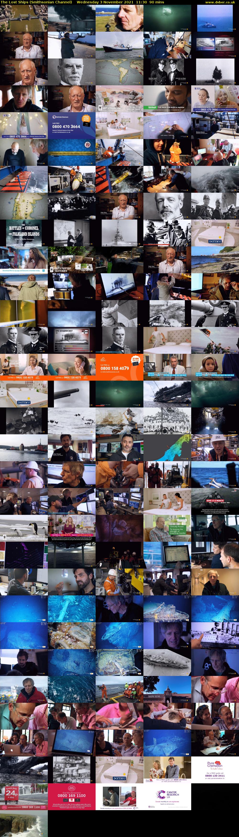 The Lost Ships (Smithsonian Channel) Wednesday 3 November 2021 11:30 - 13:00