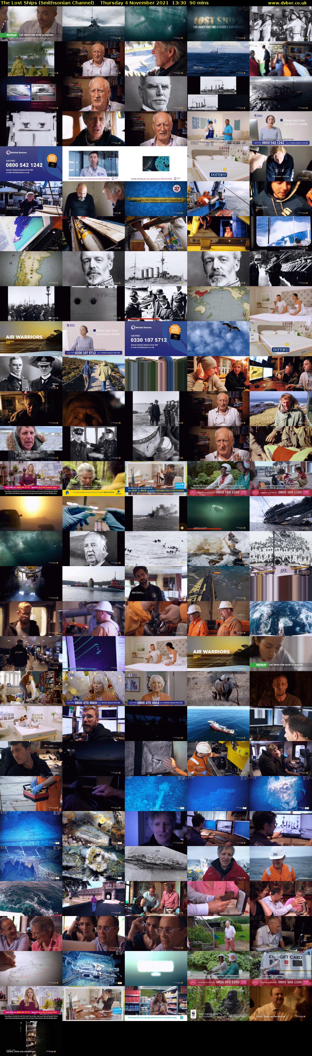 The Lost Ships (Smithsonian Channel) Thursday 4 November 2021 13:30 - 15:00