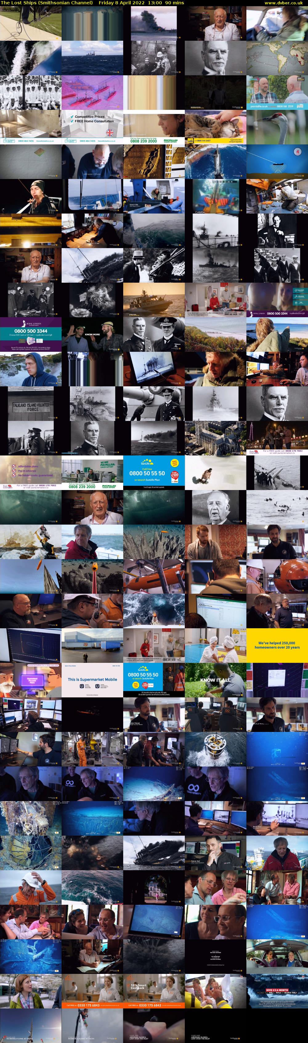 The Lost Ships (Smithsonian Channel) Friday 8 April 2022 13:00 - 14:30