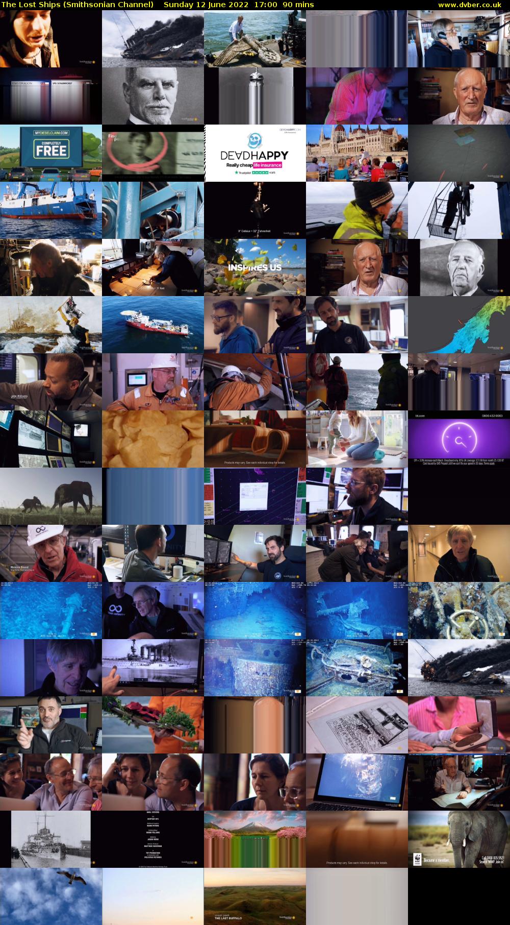 The Lost Ships (Smithsonian Channel) Sunday 12 June 2022 17:00 - 18:30
