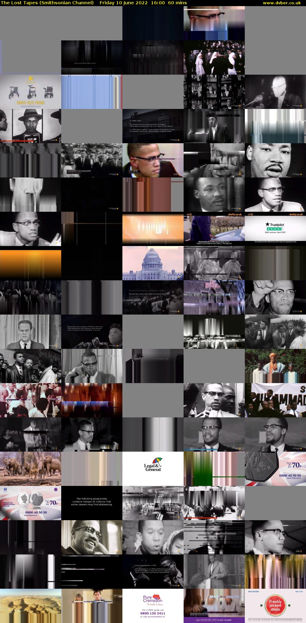 The Lost Tapes (Smithsonian Channel) Friday 10 June 2022 16:00 - 17:00