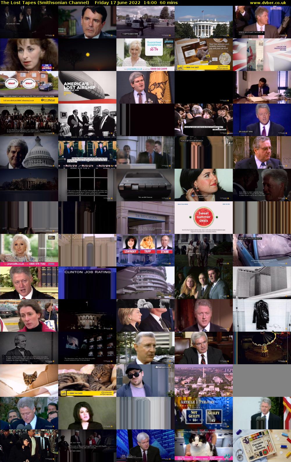 The Lost Tapes (Smithsonian Channel) Friday 17 June 2022 14:00 - 15:00
