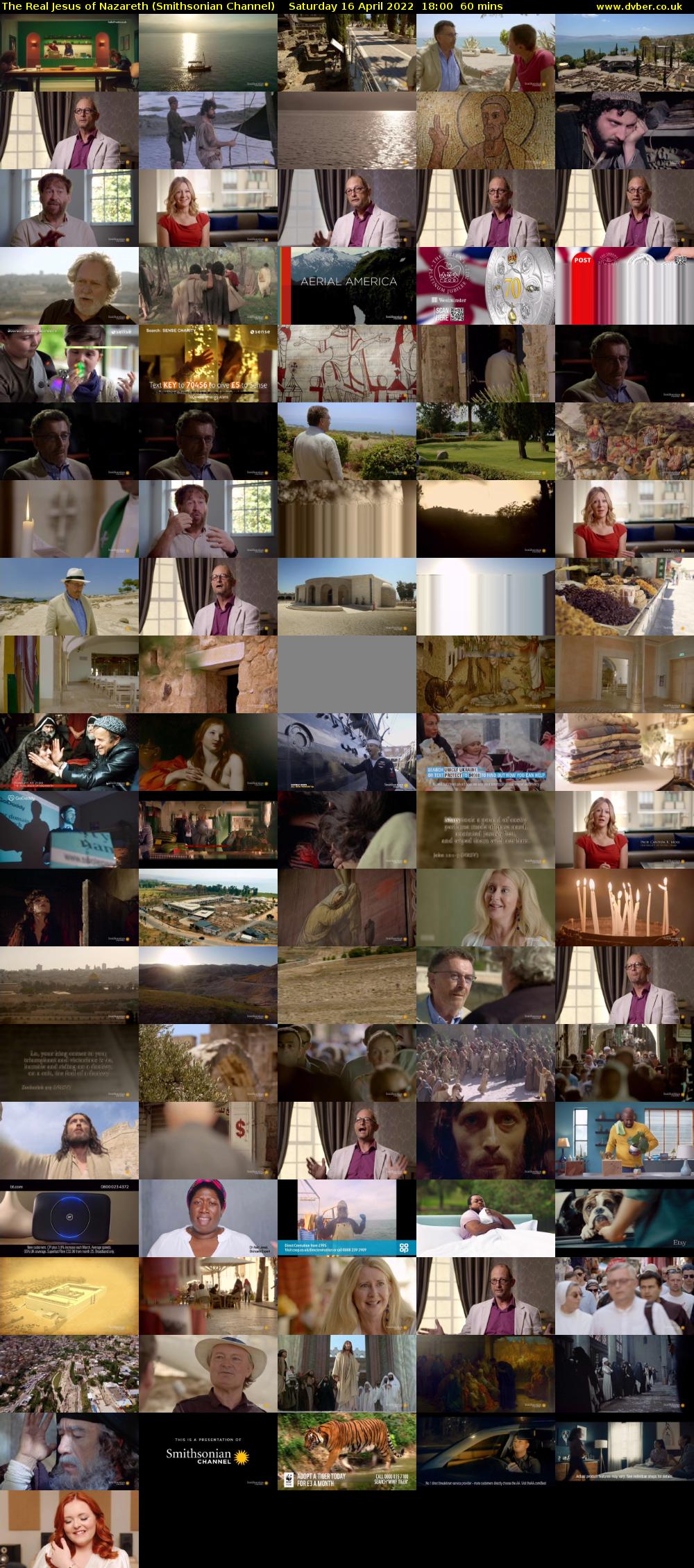The Real Jesus of Nazareth (Smithsonian Channel) Saturday 16 April 2022 18:00 - 19:00