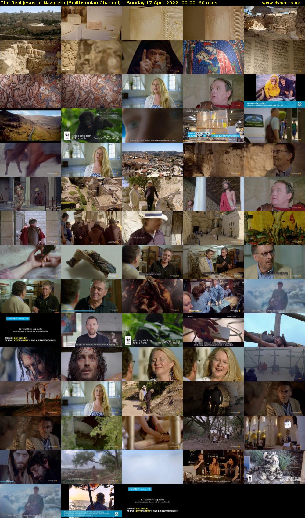 The Real Jesus of Nazareth (Smithsonian Channel) Sunday 17 April 2022 00:00 - 01:00