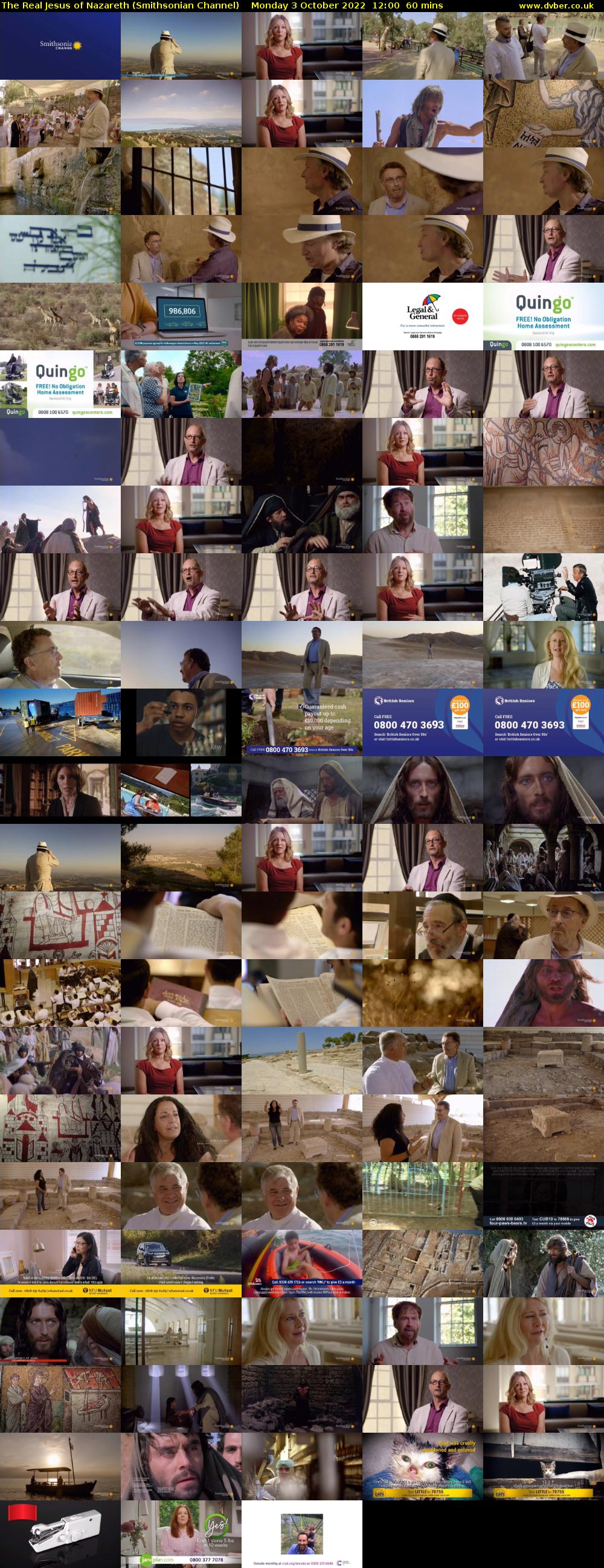 The Real Jesus of Nazareth (Smithsonian Channel) Monday 3 October 2022 12:00 - 13:00