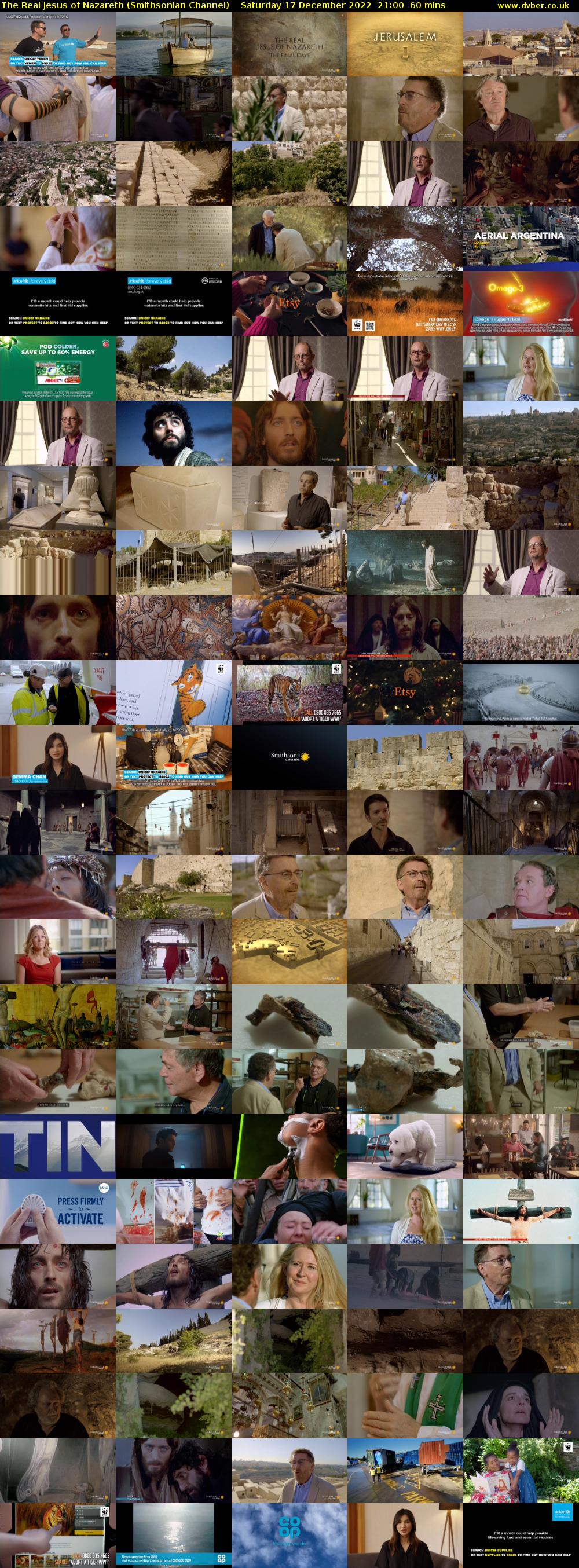 The Real Jesus of Nazareth (Smithsonian Channel) Saturday 17 December 2022 21:00 - 22:00