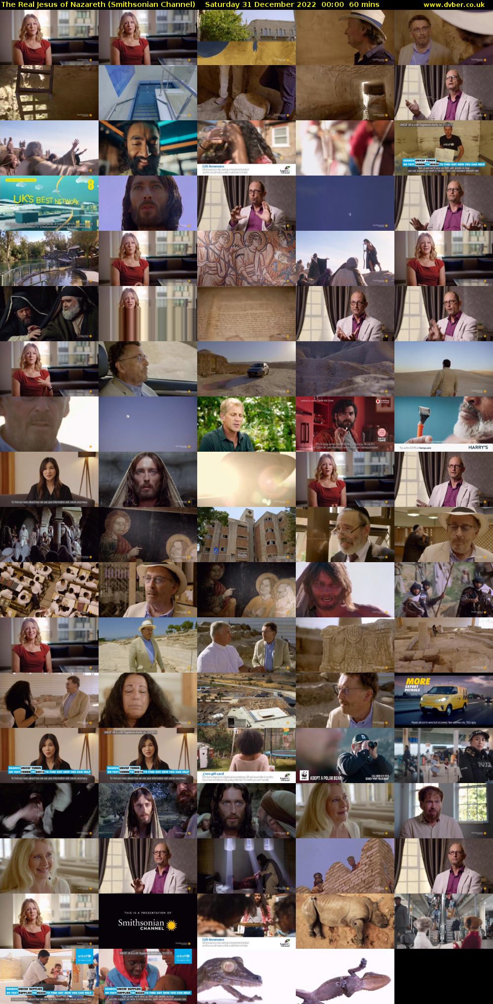 The Real Jesus of Nazareth (Smithsonian Channel) Saturday 31 December 2022 00:00 - 01:00