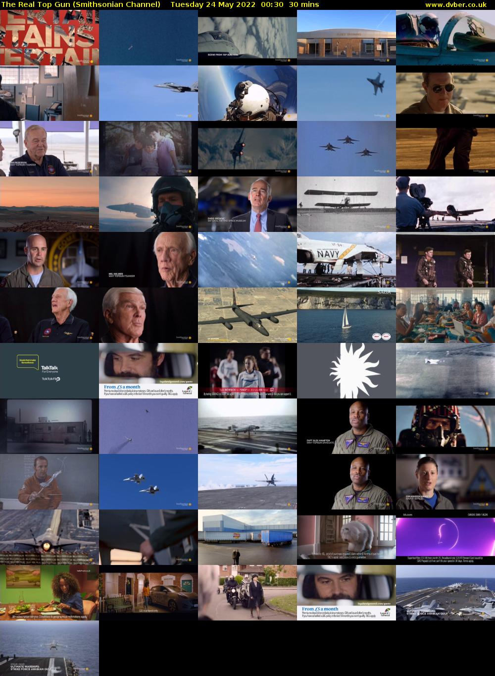 The Real Top Gun (Smithsonian Channel) Tuesday 24 May 2022 00:30 - 01:00