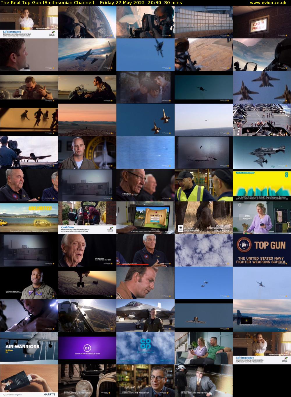 The Real Top Gun (Smithsonian Channel) Friday 27 May 2022 20:30 - 21:00