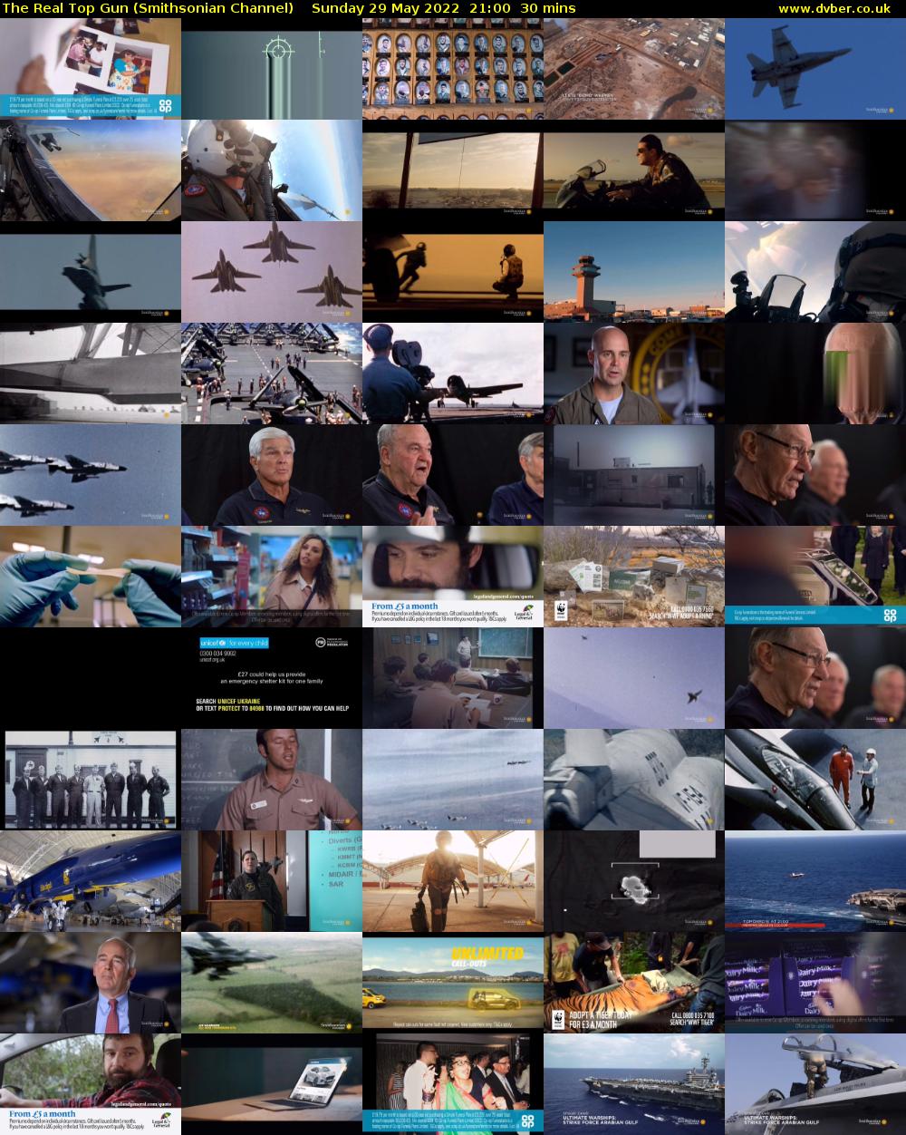 The Real Top Gun (Smithsonian Channel) Sunday 29 May 2022 21:00 - 21:30
