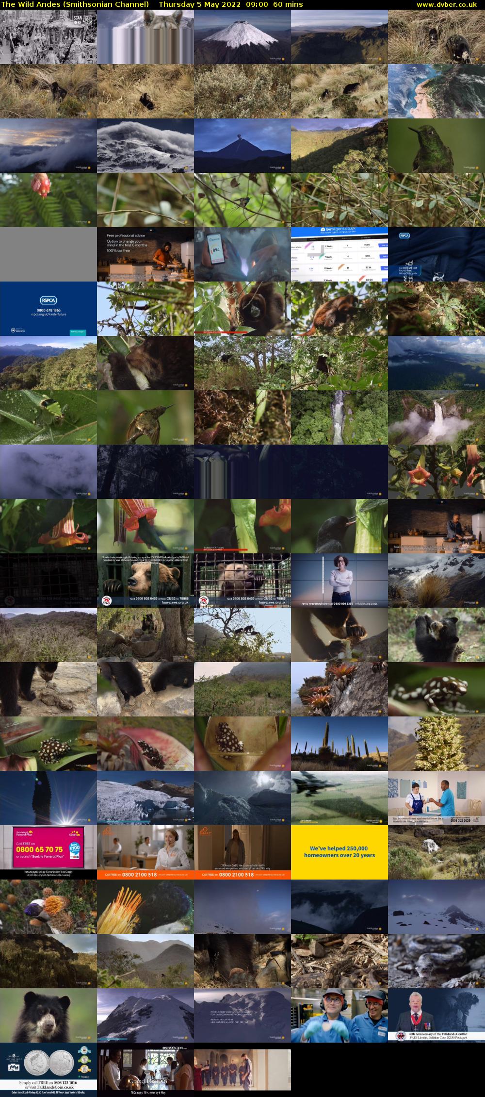 The Wild Andes (Smithsonian Channel) Thursday 5 May 2022 09:00 - 10:00