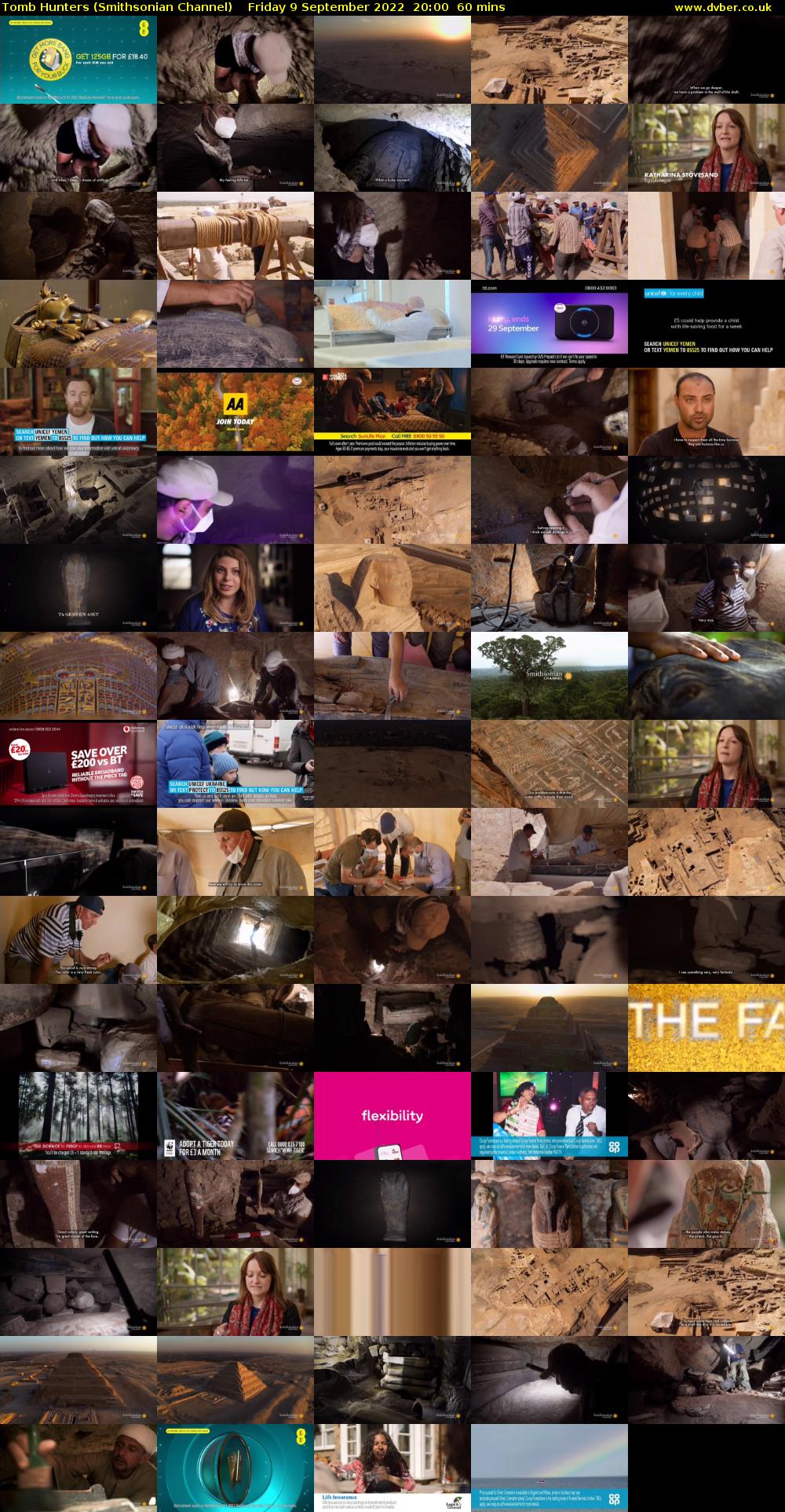 Tomb Hunters (Smithsonian Channel) Friday 9 September 2022 20:00 - 21:00