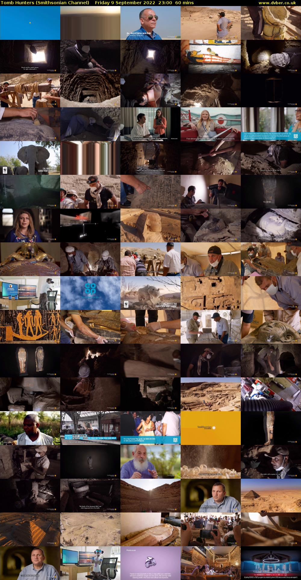 Tomb Hunters (Smithsonian Channel) Friday 9 September 2022 23:00 - 00:00