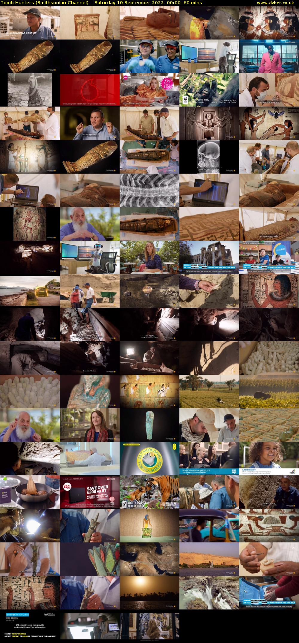 Tomb Hunters (Smithsonian Channel) Saturday 10 September 2022 00:00 - 01:00