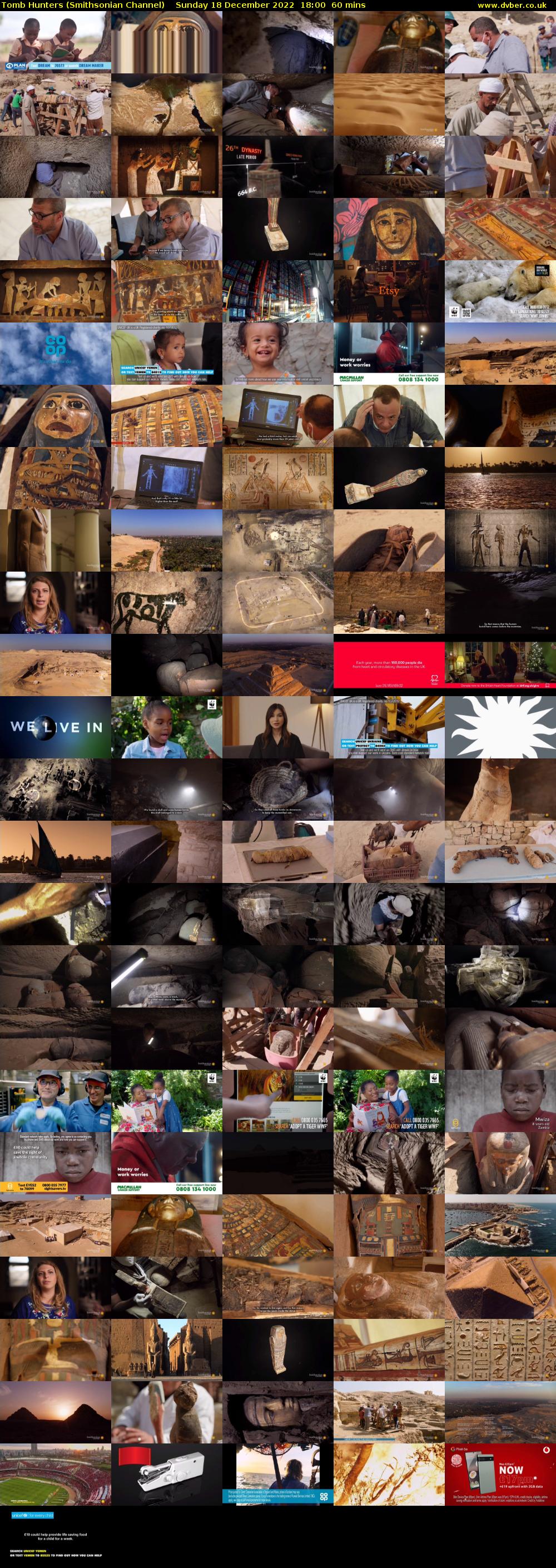 Tomb Hunters (Smithsonian Channel) Sunday 18 December 2022 18:00 - 19:00