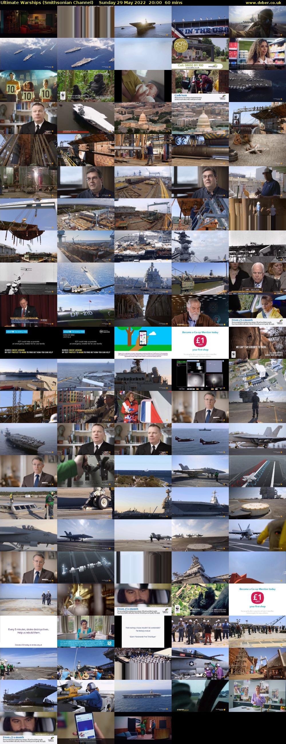 Ultimate Warships (Smithsonian Channel) Sunday 29 May 2022 20:00 - 21:00