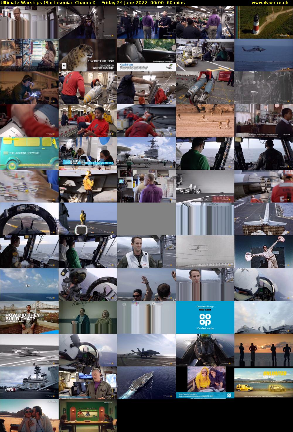 Ultimate Warships (Smithsonian Channel) Friday 24 June 2022 00:00 - 01:00