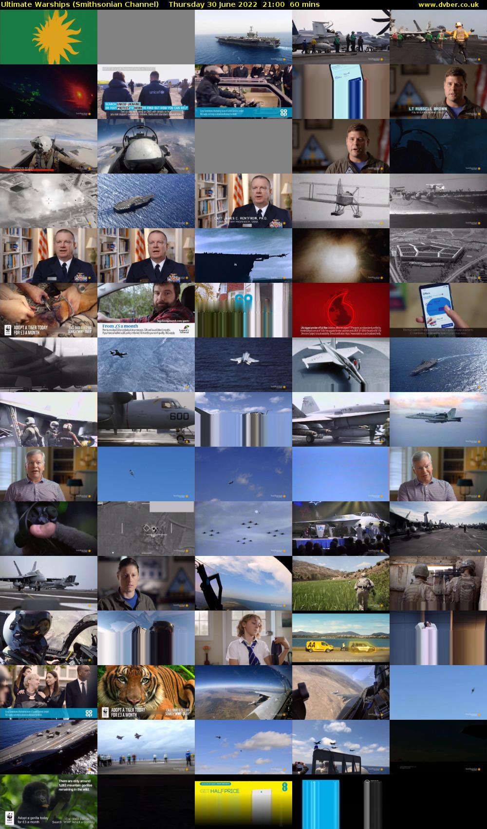 Ultimate Warships (Smithsonian Channel) Thursday 30 June 2022 21:00 - 22:00
