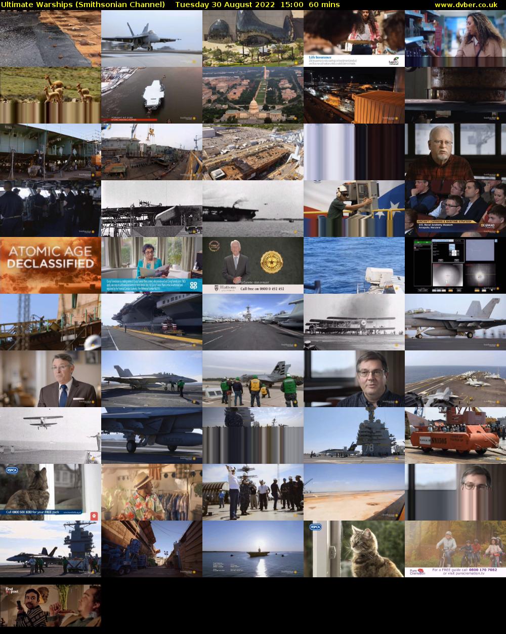 Ultimate Warships (Smithsonian Channel) Tuesday 30 August 2022 15:00 - 16:00