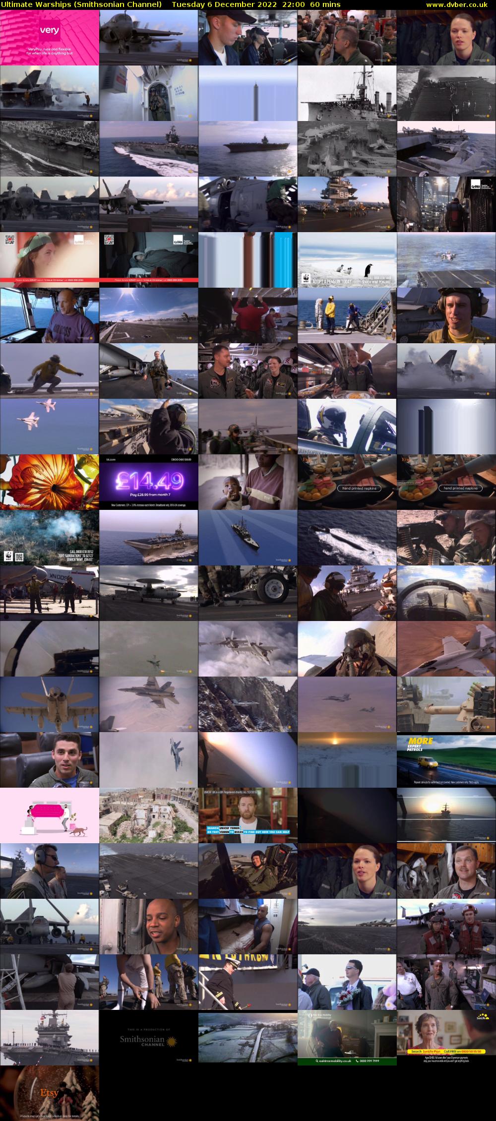 Ultimate Warships (Smithsonian Channel) Tuesday 6 December 2022 22:00 - 23:00