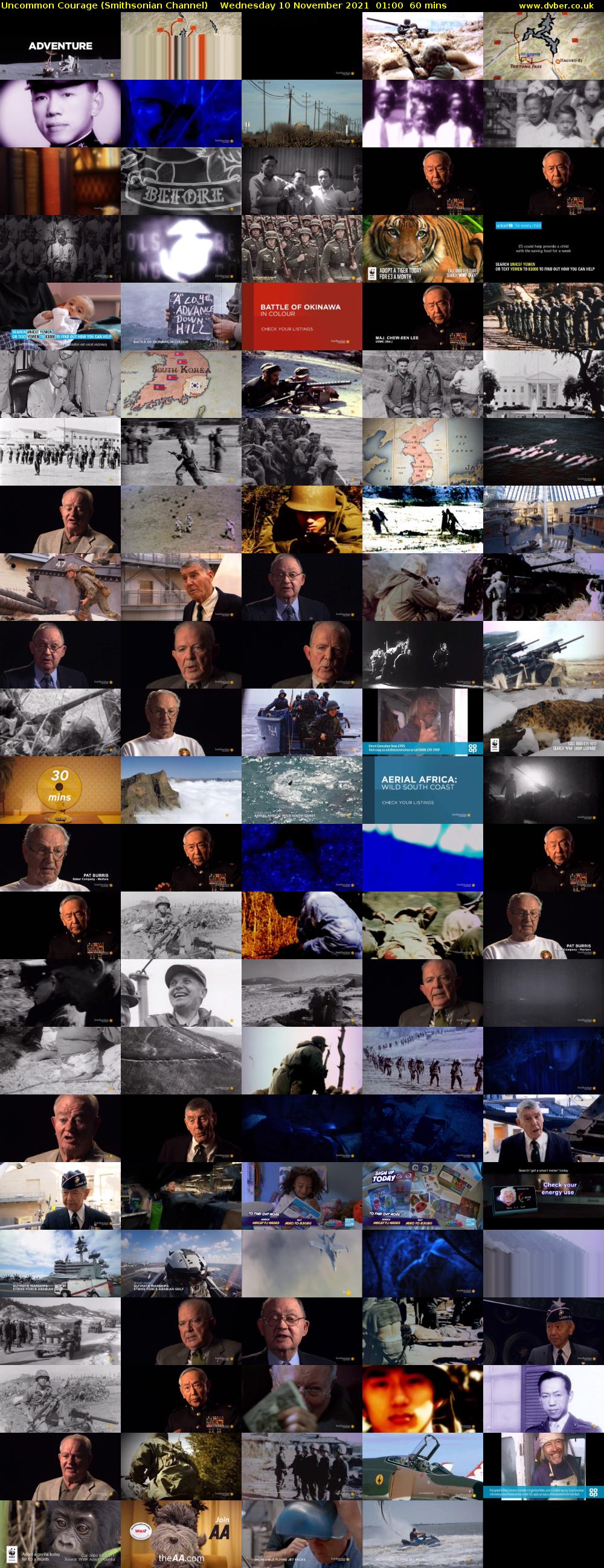 Uncommon Courage (Smithsonian Channel) Wednesday 10 November 2021 01:00 - 02:00