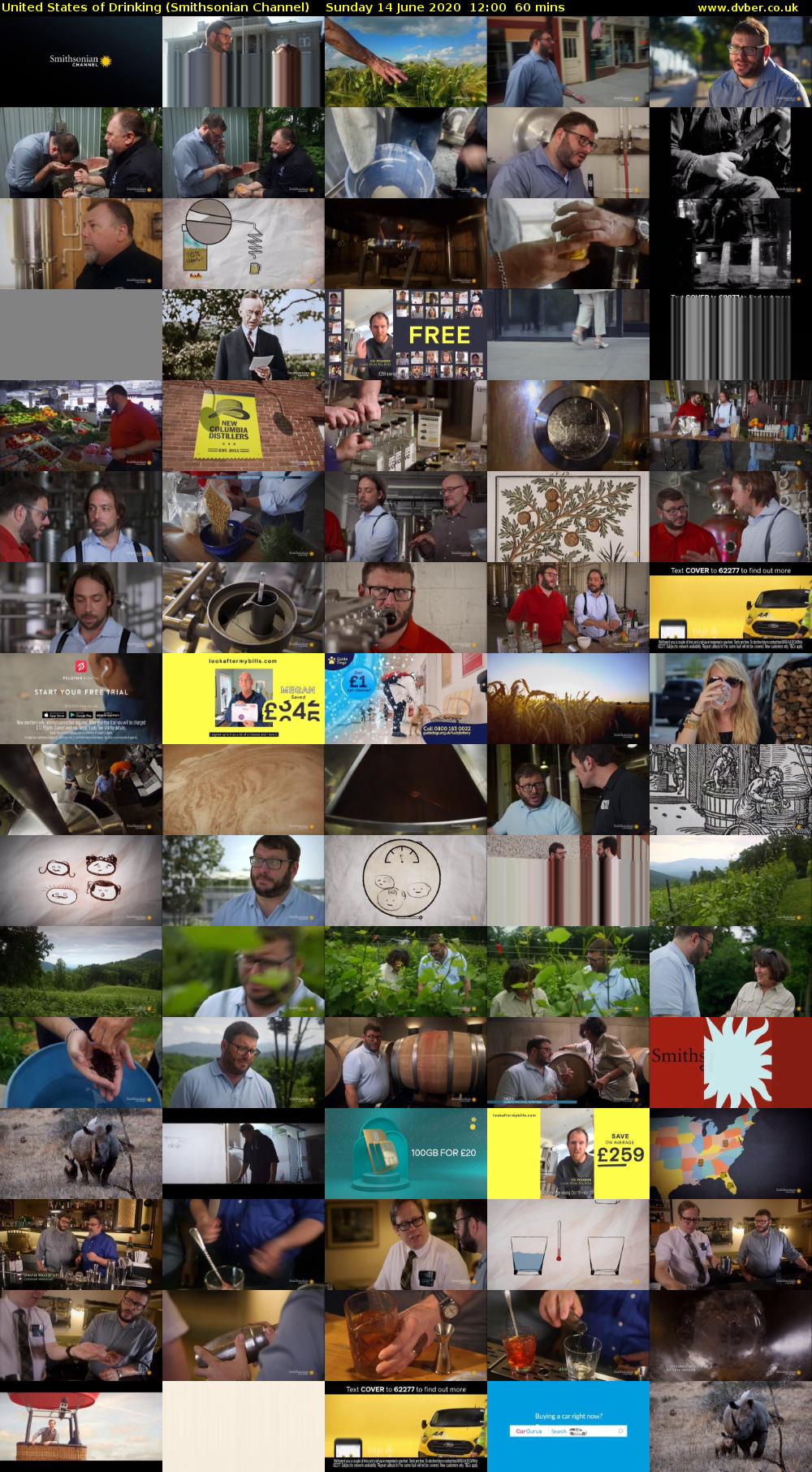 United States of Drinking (Smithsonian Channel) Sunday 14 June 2020 12:00 - 13:00